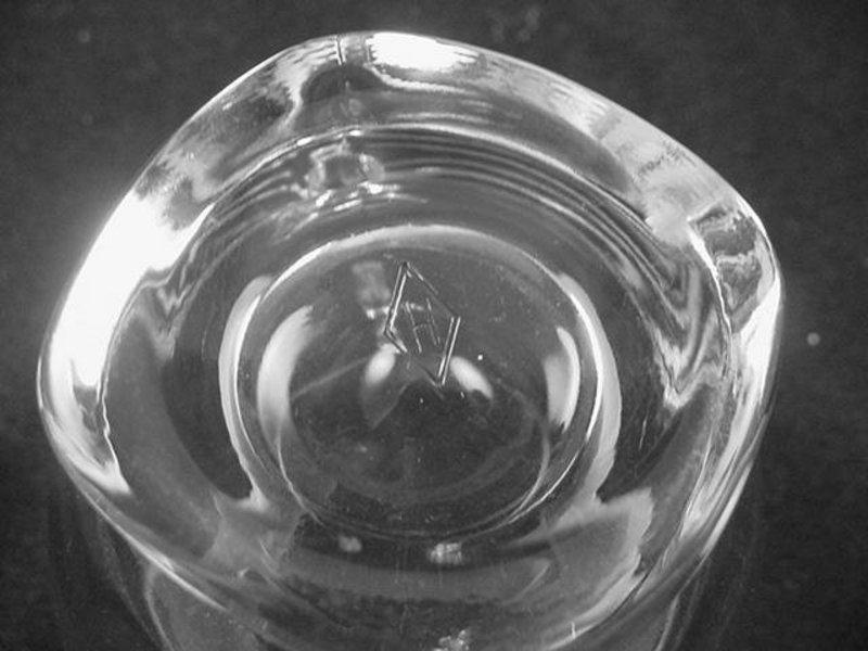 Heisey Cabochon Sugar Bowl - Crystal