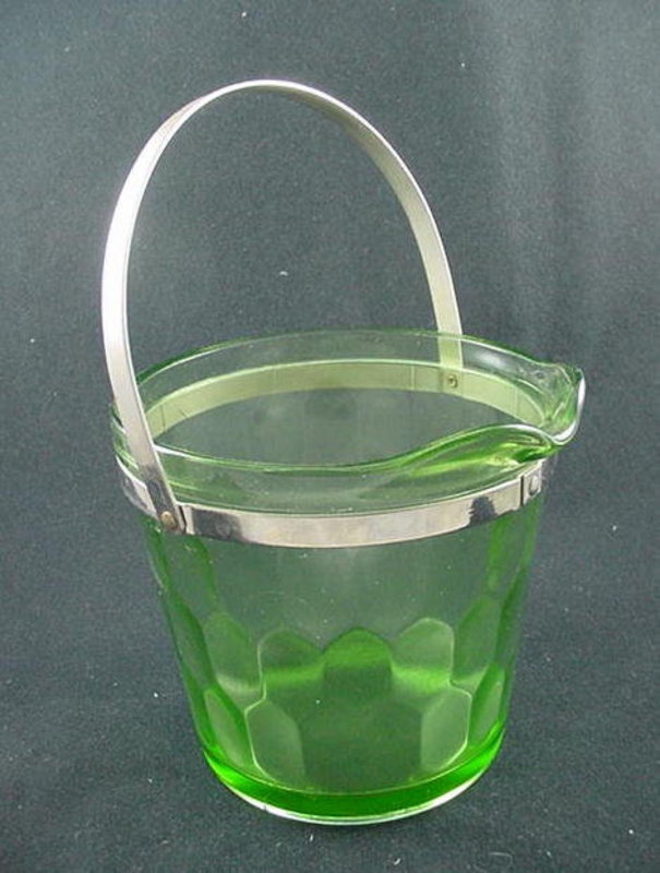 Hex Optic  Ice Bucket - Green