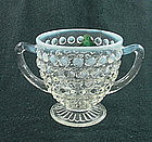 Moonstone Sugar Bowl with Label