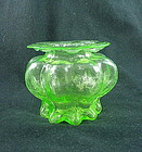 Consolidated Catalonian Emerald Violet Vase