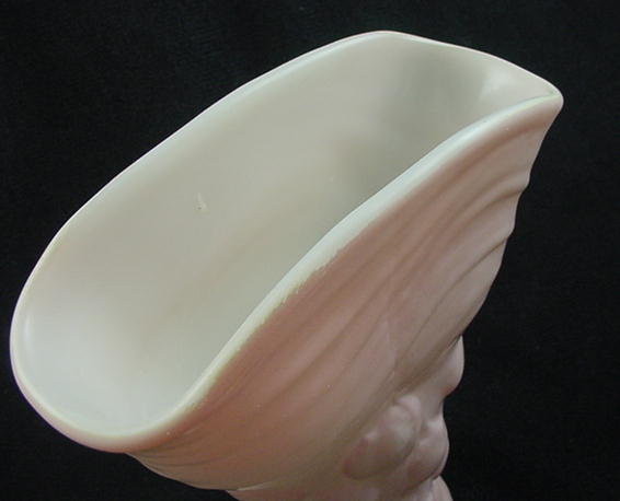 Consolidated Catalonian Fan Vase - Pink Ceramic