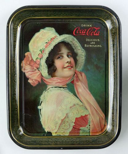 1914 Coca-Cola "Betty" Serving Tray