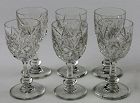 Baccarat Crystal Cordial Glasses (6)