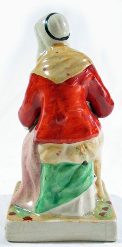 Staffordshire Figure of Cobbler Woman
