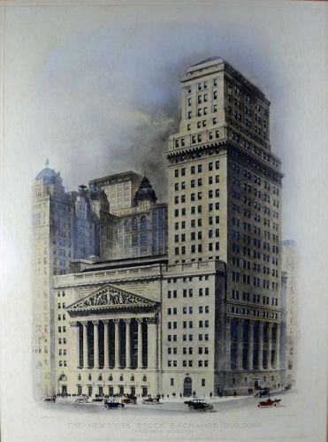 The New York Stock Exchange Building and New Addition