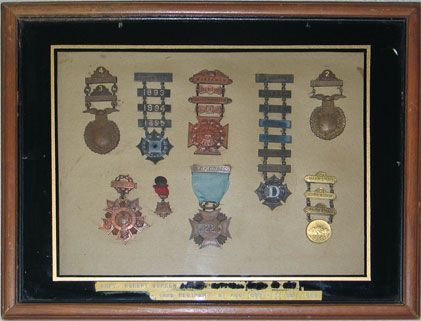 122d Regiment Army Medals (New York)