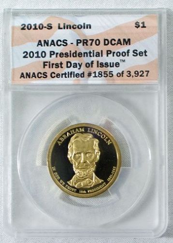 2010 Presidential Proof Set 2010 S