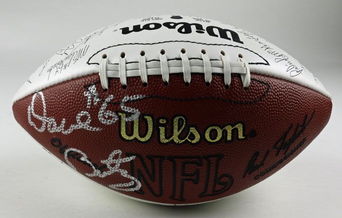 Dave Butz Autographed Football