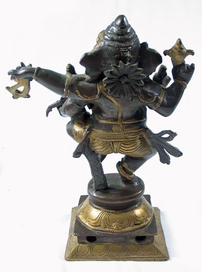 Indian Bronze Ganesha