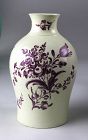 English Creamware Vase