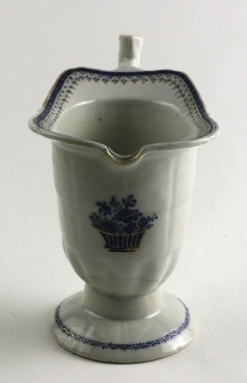 Chinese Export Porcelain Helmet Pitcher, 18th C