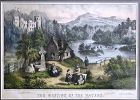 The Meeting of the Waters. Currier and Ives, c. 1868