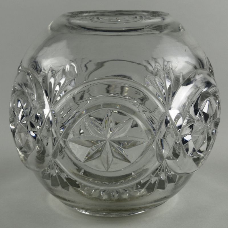 EAPG Britannic Rose Bowl Vase, McKee &amp; Brothers 1895