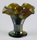 Antique Carnival Glass Vase by Northwood in the Graceful Pattern