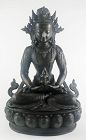 Vintage Chinese Bronze Bodhisattva Sculpture