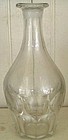 American Blown Ashburton Glass Decanter, c. 1860