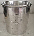 New York '950' Silver Julep Cup, c. 1850