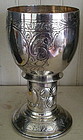German 800 Silver Footed Standing Cup, c. 1888