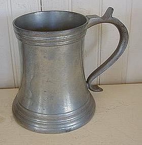 Reed & Barton Glass Bottom Pewter Mug, c. 1930