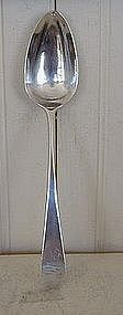 Late Colonial New York Silver Tablespoon, c. 1787