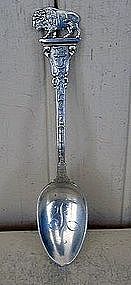 Sterling Silver Souvenir Spoon, Buffalo, NY, 1903