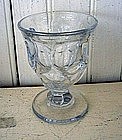American Flint Glass Egg Cup, c. 1840, Ashburton