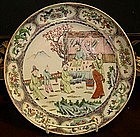 Chinese Export Porcelain Plate, c. 1830