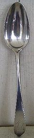 Colonial New York Silver Tablespoon, c. 1770