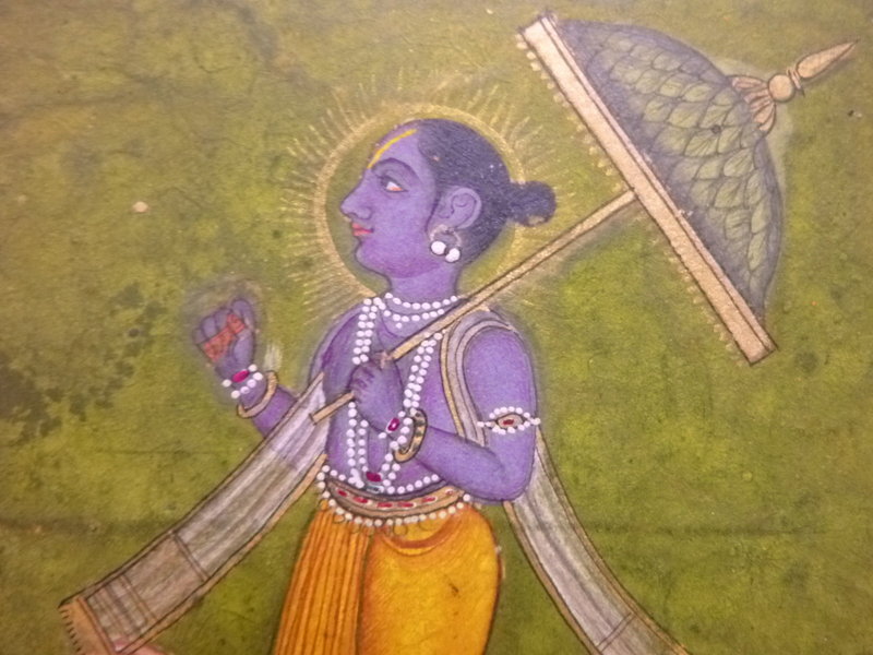 SOLD INDIAN MINIATURE PAINTING