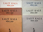 LALIT KALA INDIAN ART JOURNAL 6 ISSUES