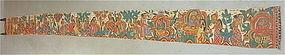INDONESIAN long hand painted scroll