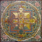 TIBETAN MANDALA THANG-KA C. 1900