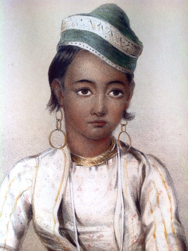 INDIAN EMILY EDEN 1840