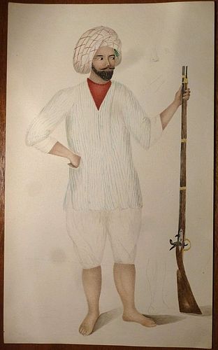 INDIAN COMPANY SCHOOL PAINTING
