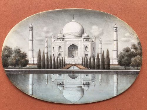 INDIAN PAINTING TAJ MAHAL