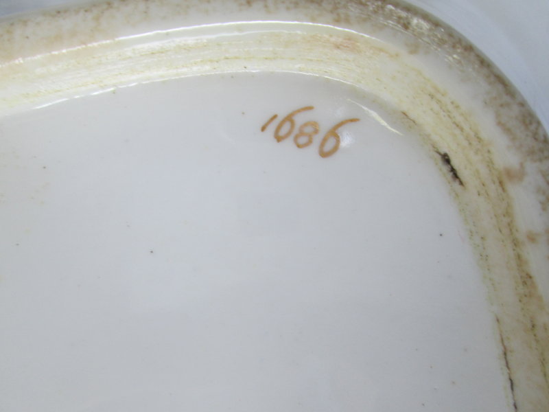 Spode bat printed serving bowls c. 1814