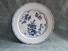 A blue & white Chinese export plate 18th century