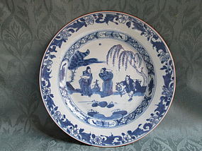 Chinese export plate Mid-18th century