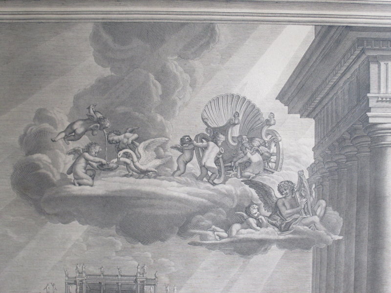 Large Engraving The Toilet of Venus 1672