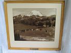 Large photo MT. RAINER – TIPSCO LAKE 20th century.