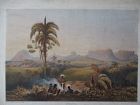 Lithograph Roraima Guyana 1840 published London