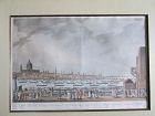 Large print of Lord Nelson funeral procession on Thames 1806. Turner