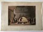 Engraving of Palestine, hand colored R. Bower 1803 London