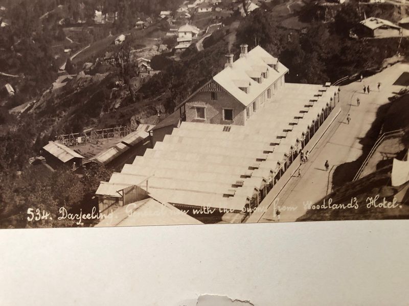 Albumen photo of Darjeeling India c.1880