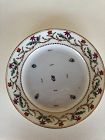 Floral dinner plate Old Paris late 18th century Potter factory