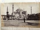 Albumen photo of the exterior of Hagia Sophia, Istanbul c. 1880