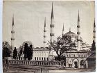 Albumen photo Sultan Ahmed Mosque, Istanbul P. Sebah c. 1880