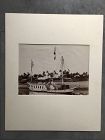 Albumen photo of Nile riverboat Olga, circa 1880