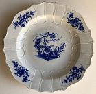 Blue and white porcelain plate Ronda pattern Tournai 19th c.