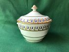 English porcelain covered sugar bowl c. 1815